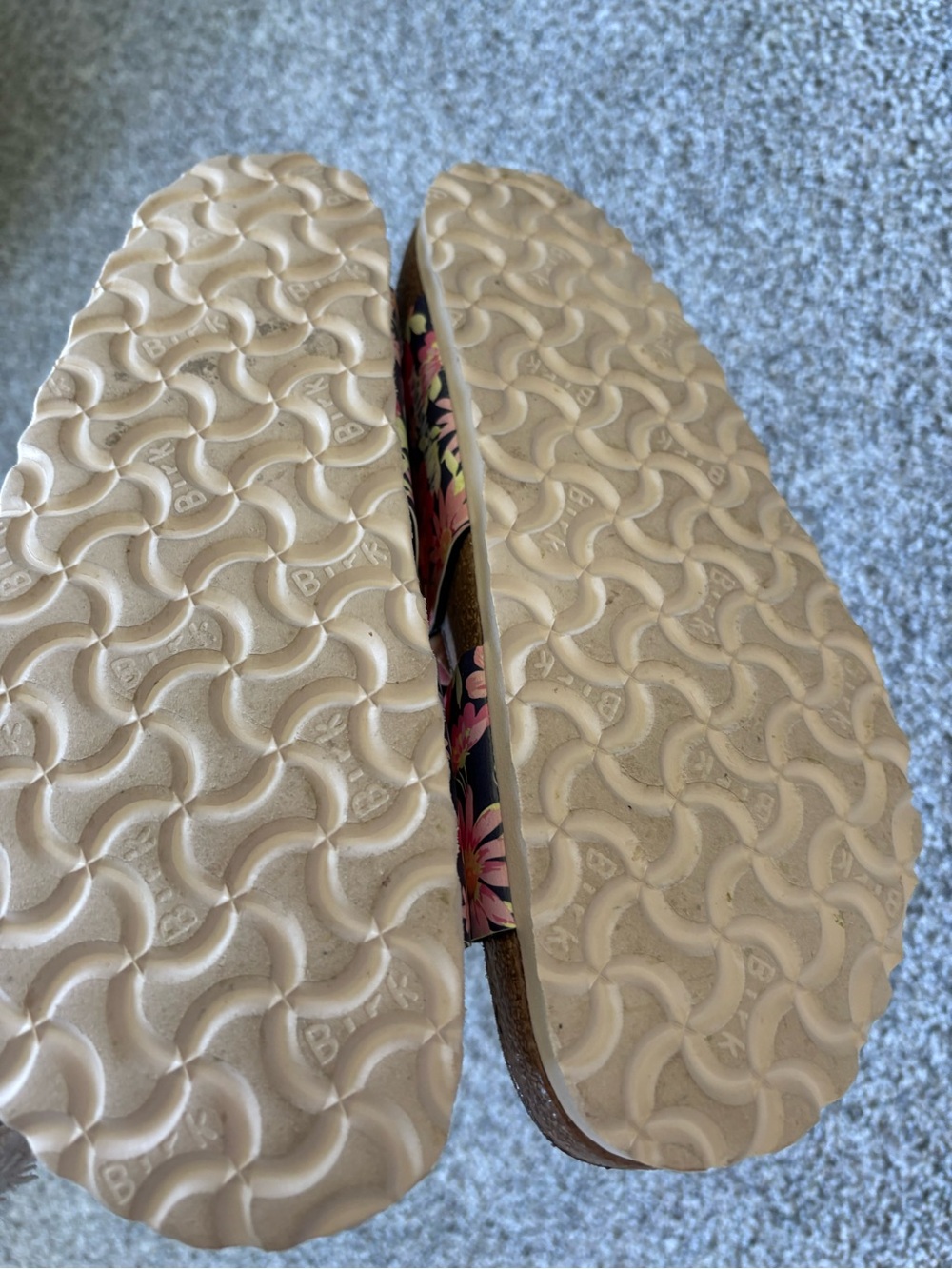 Birkenstock Sydney Supernatural Flowers in Navy size 39 8 8.5 - Picture 3 of 3